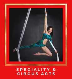 Speciality Performer with a link to the circus performers and speciality acts available to hire on Entertainers Worldwide