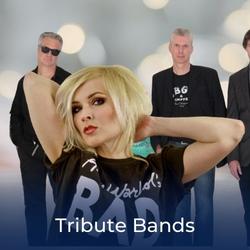 Debbie Harry and Blondie Tribute band witrh link to Hire a Tribute Band on Entertainers Worldwide