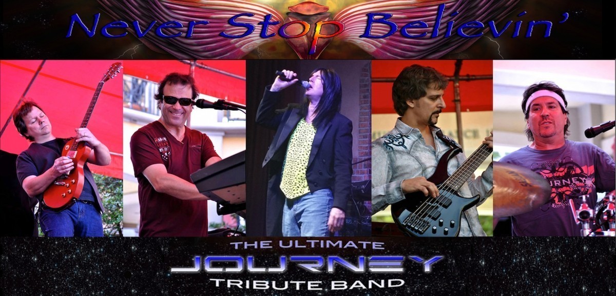 journey tribute band never stop believin