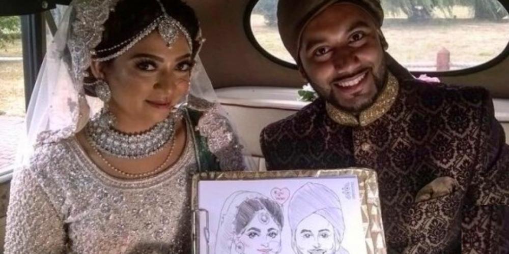Hire a Wedding Caricaturist