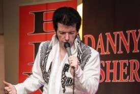 Danny Fisher as Elvis Presley  - Elvis Impersonator Mansfield, East Midlands