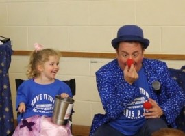 Comedy Magician Chris P Tee and Cheeky Chops the Mind Reading Herbert - Childrens Magician - Bristol, South West