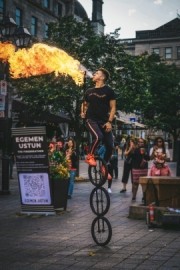 The Firebreather - Fire Performer - Ottawa, Ontario