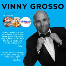 Vinny Grosso - Comedy Cabaret Magician - Las Vegas, Nevada
