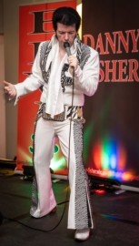Danny Fisher as Elvis Presley  - Elvis Impersonator - Mansfield, East Midlands