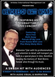 Blakeston Tyler - Matt Monro Tribute Act - 