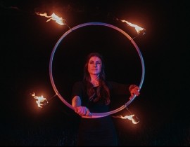 Deanna Gould Fire Dancer - Hula Hoop Performer - Bristol, South West