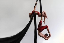 Jonny Grundy - Aerial Rope / Silk / Hoop Act - Manchester, North West England