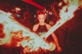 Rebecca Leanne Williams - Fire Performer Leicester, East Midlands
