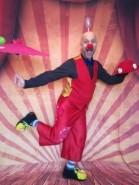 The Webcam Circus Show - Clown Edinburgh, Scotland