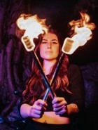 Deanna Gould Fire Dancer - Fire Performer Bleadon, South West