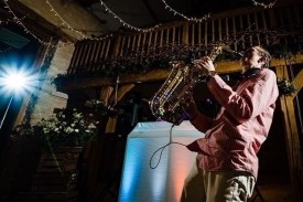 Lloyd Cottrell LED Sax - Wedding Musician Cardiff, Wales