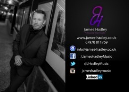 James Hadley - Male Singer Cannock, West Midlands