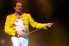 Joseph Lee Jackson as A Vision of Mercury - Freddie Mercury Tribute Act Nottingham, East Midlands