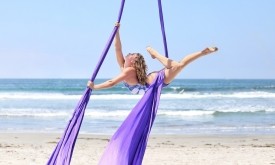 Teresa Shogren - Aerial Rope / Silk / Hoop Act San Diego, California