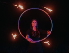 Deanna Gould Fire Dancer - Christmas Entertainer Bristol, South West