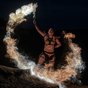 Ashley Chimera - Fire Performer