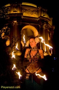 Obsidian Butterfly and Sacred Fire Dance Company - Fire Performer