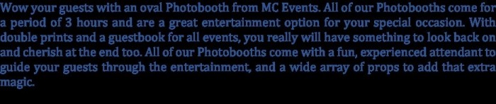MC Events - Photo Booth