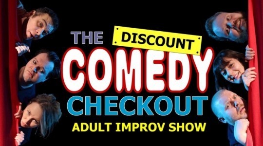 THE DISCOUNT COMEDY CHECKOUT - Adult Stand Up Comedian