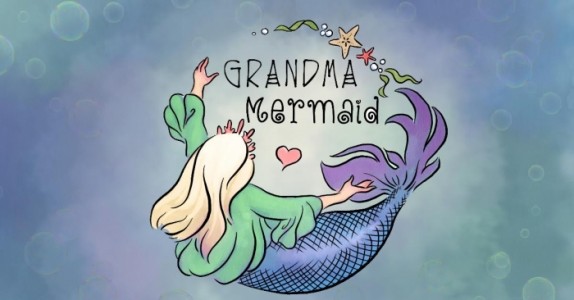 Grandma Mermaid - Harpist