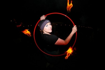 Ezra Ahna Skye - Fire Performer