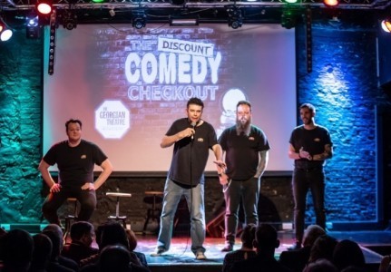 THE DISCOUNT COMEDY CHECKOUT - Adult Stand Up Comedian