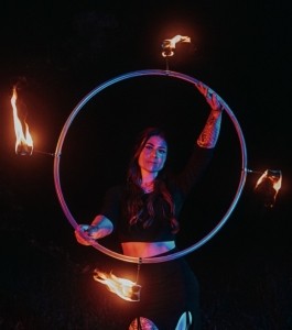 Deanna Gould Fire Dancer - Circus Performer