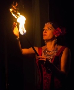 La Santa Damiana - Fire Performer