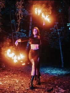 Deanna Gould Fire Dancer - Circus Performer
