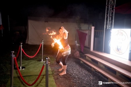 Xander Barroso Fire Dancer - Circus Performer