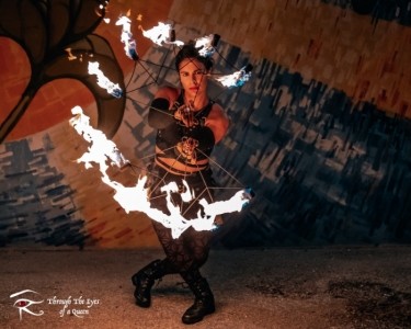 Violeta Fiesta - Fire Performer